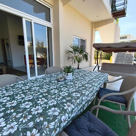 Spacious Beach House Theologos Esterno foto
