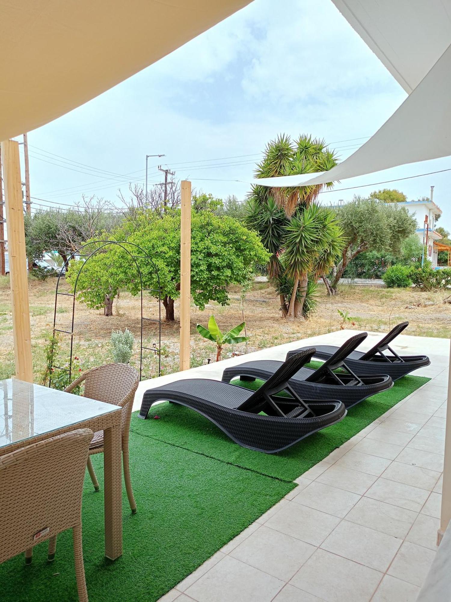 Spacious Beach House Theologos Esterno foto